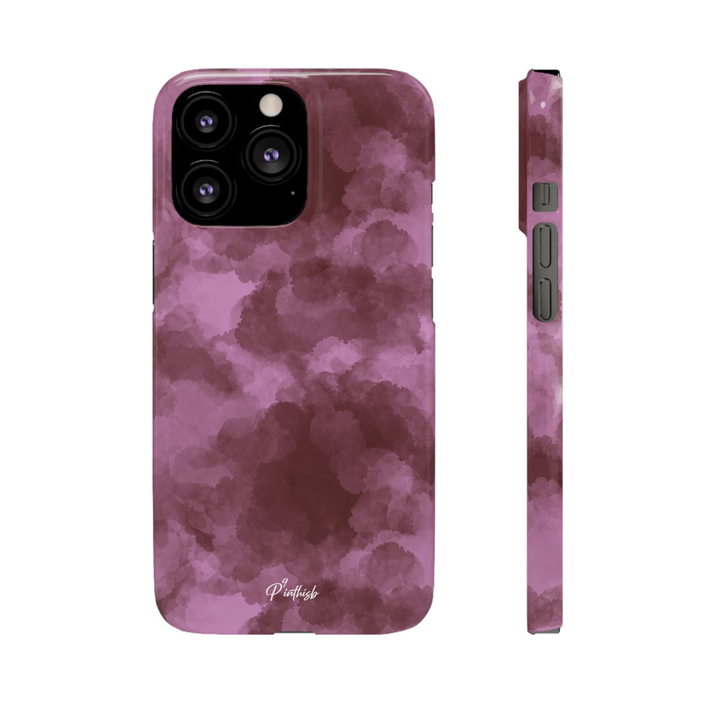 Purple Rain Snap Phone Case
