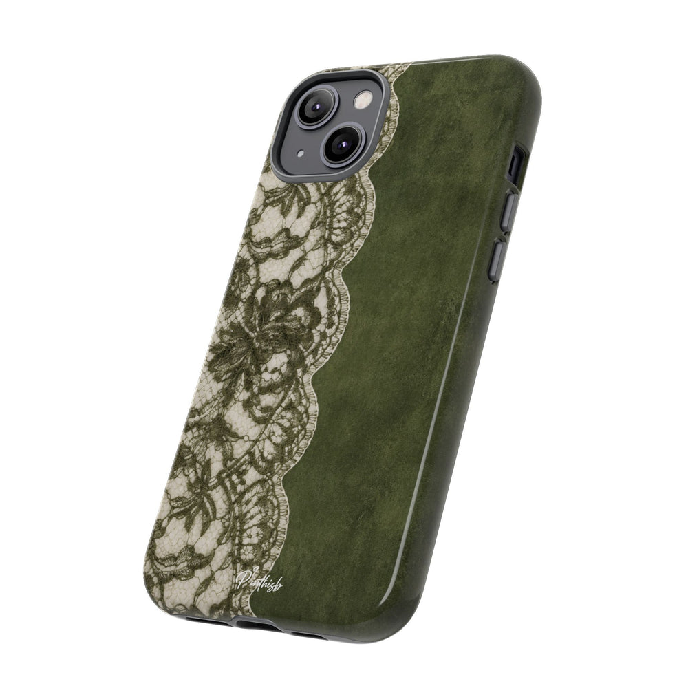 Olive Lace Tough Case