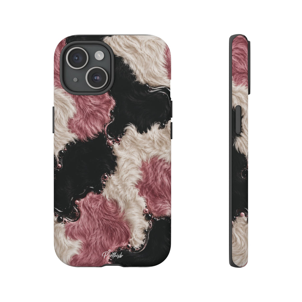 Cow Print Swirl Tough Case