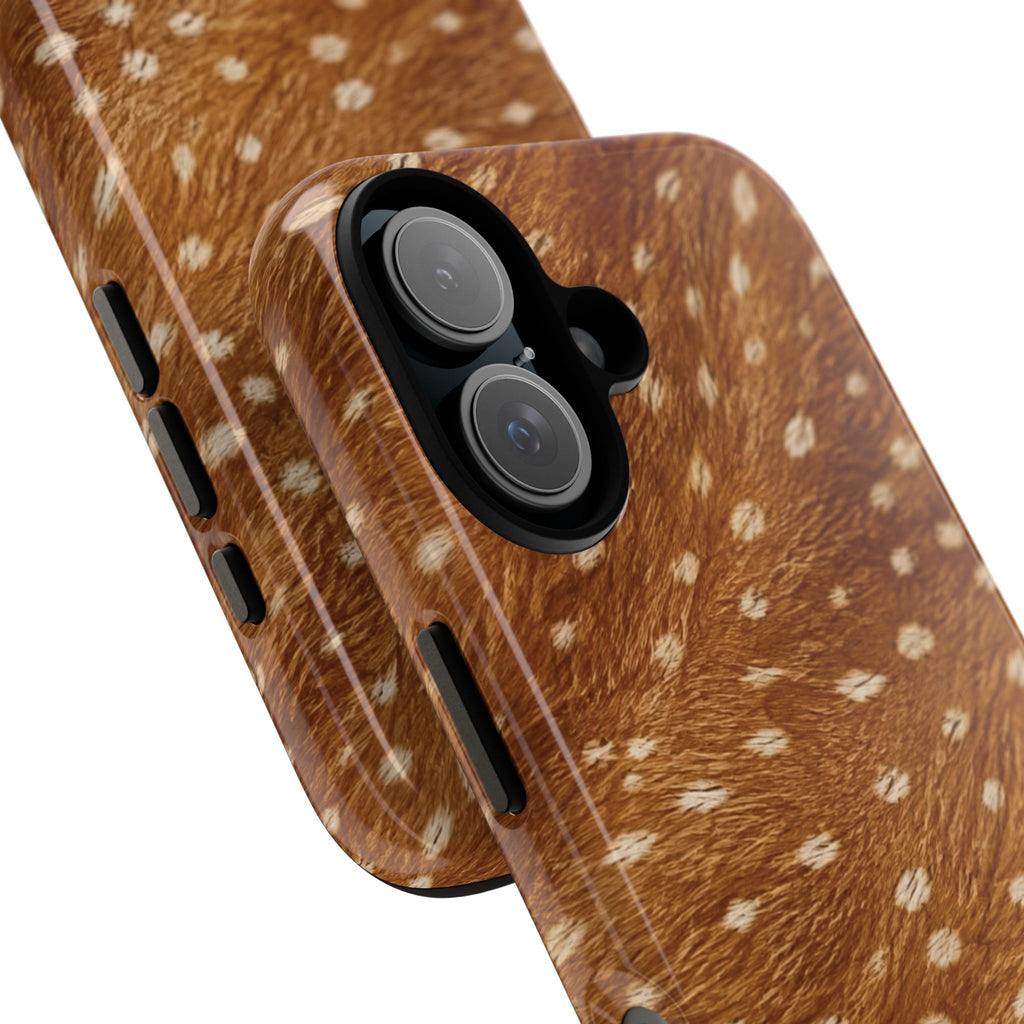Caramel Deer Pattern Tough Case