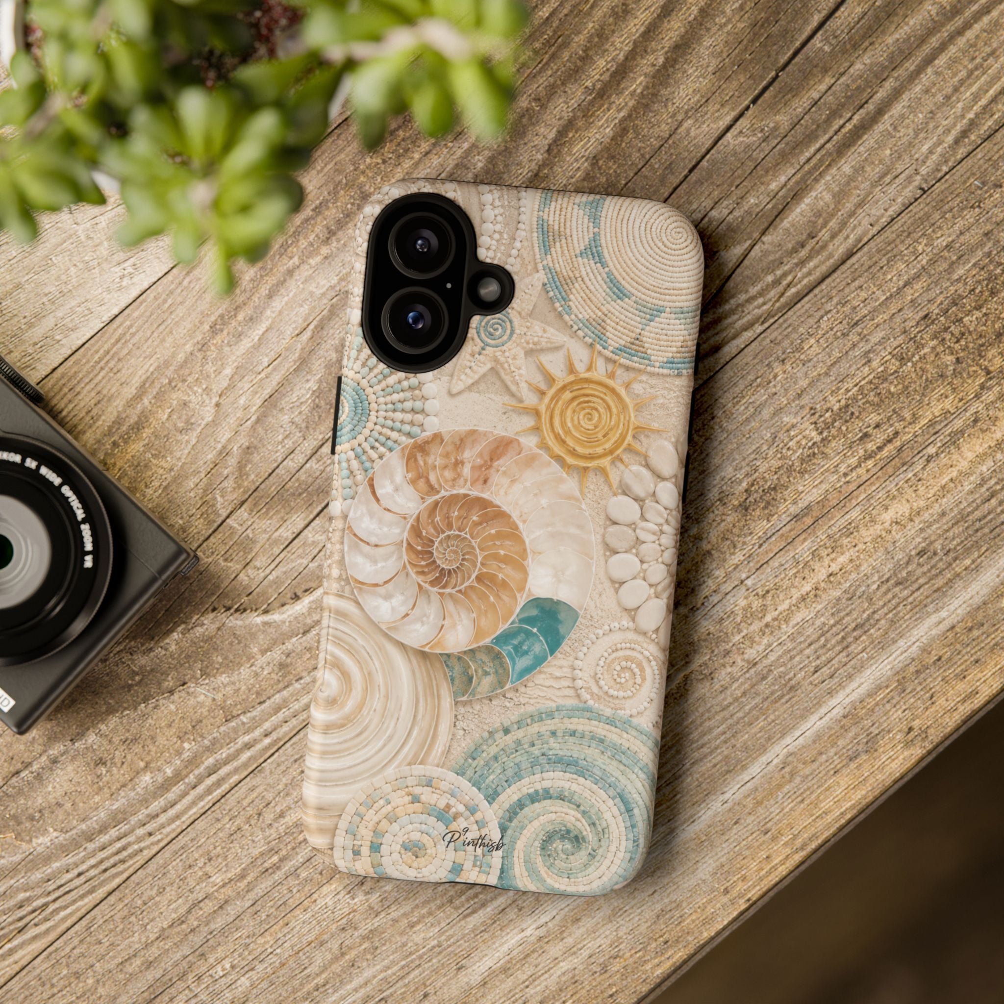 Coastal Seashell Tough Case