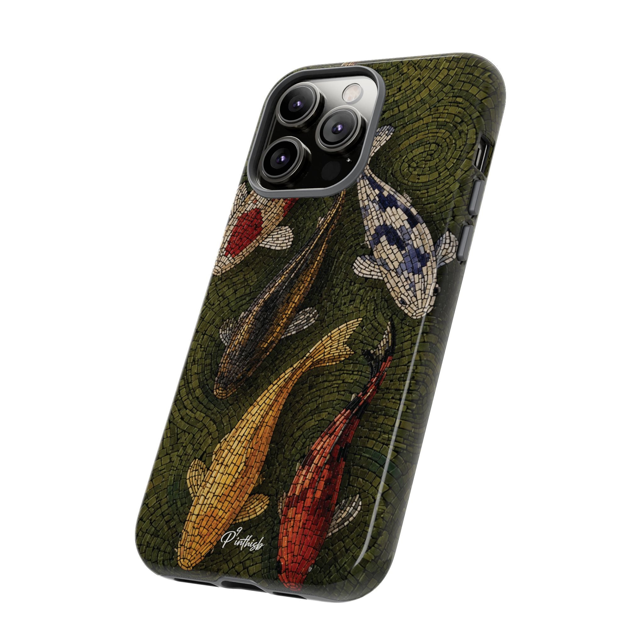 Fish Pond Tough Phone Case