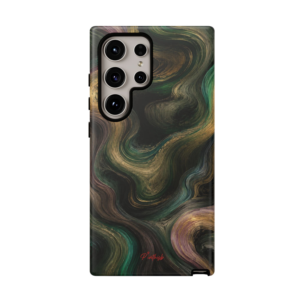Marbled Forest Tough Phone Case