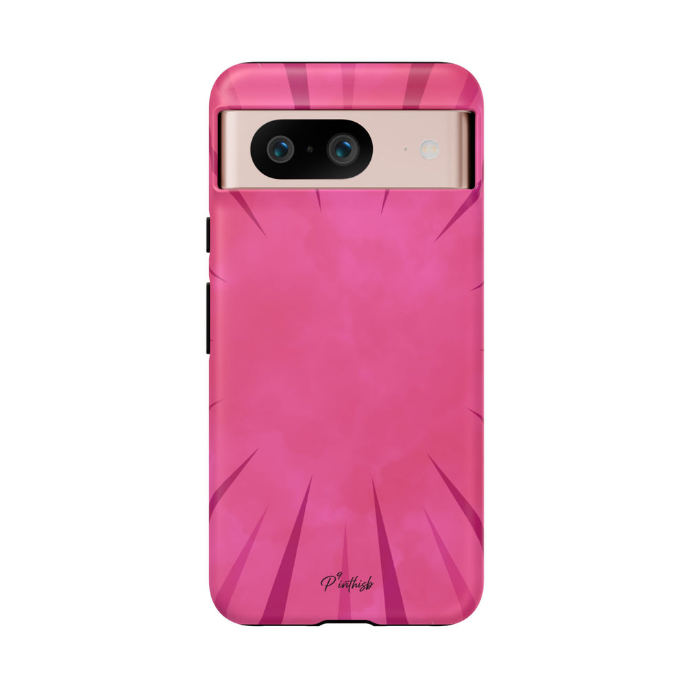 Pink Burst Tough Phone Case