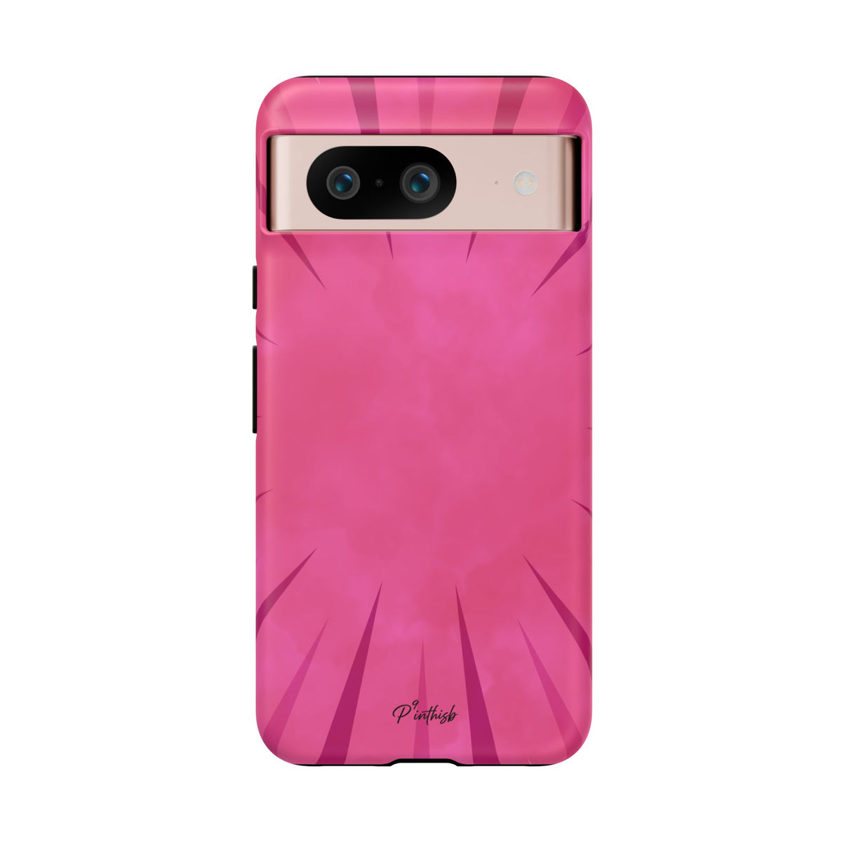 Pink Burst Tough Phone Case