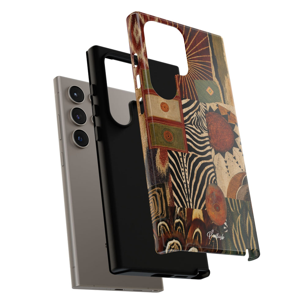Abstract Boho Collage Tough Case