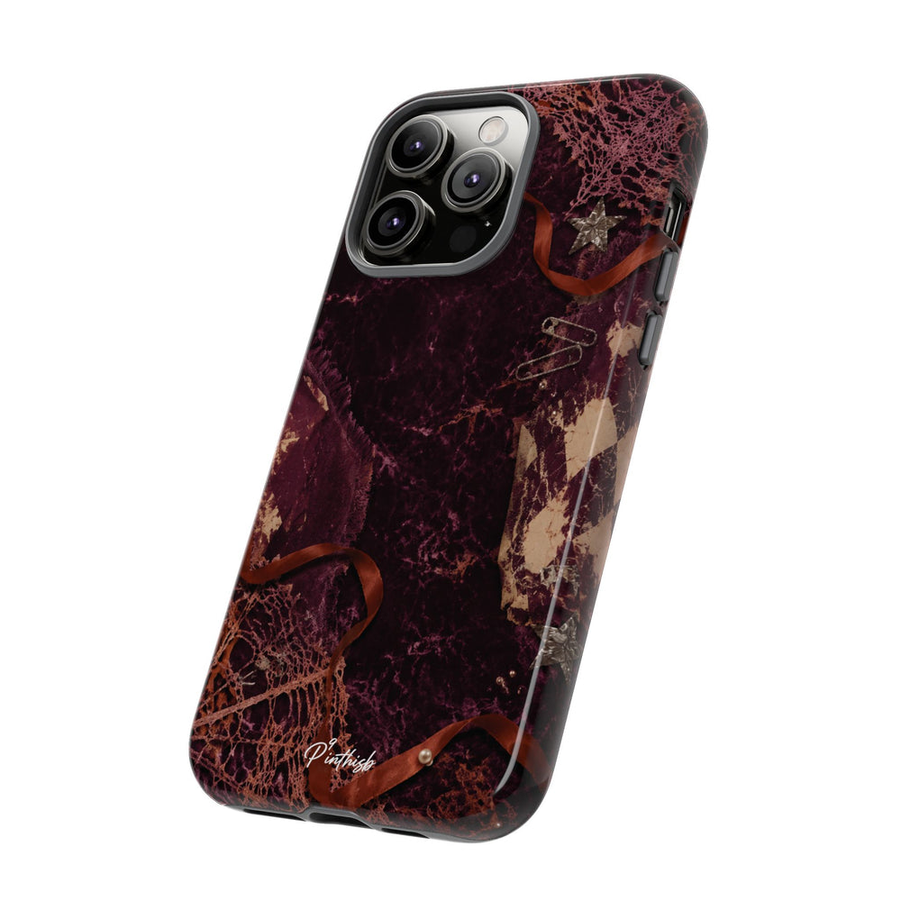 Dark Maroon Vintage Tough Case