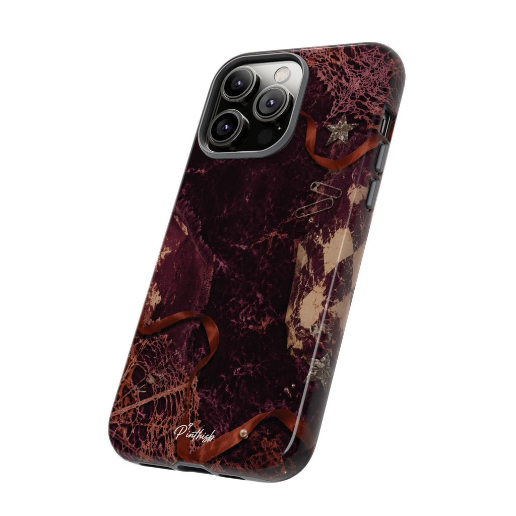 Dark Maroon Vintage Tough Case