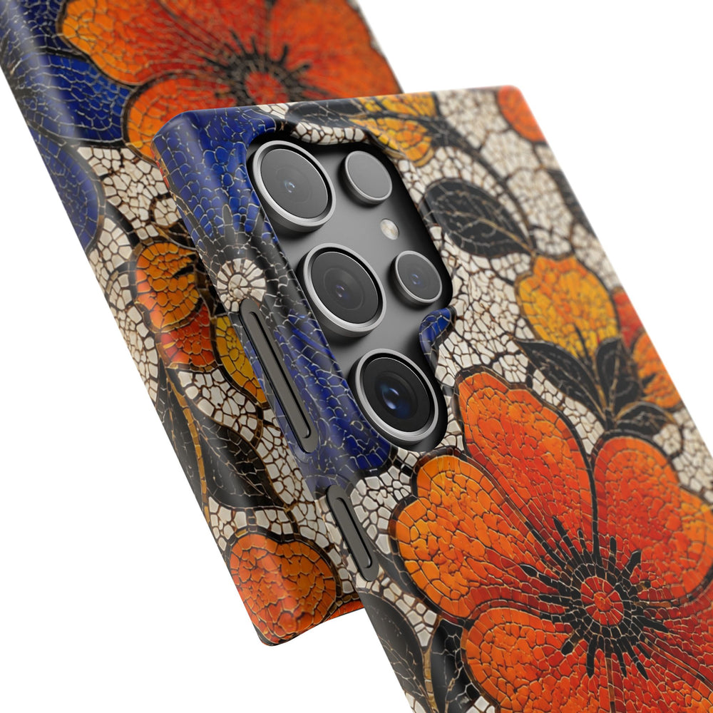 Floral Mosaic Snap Case