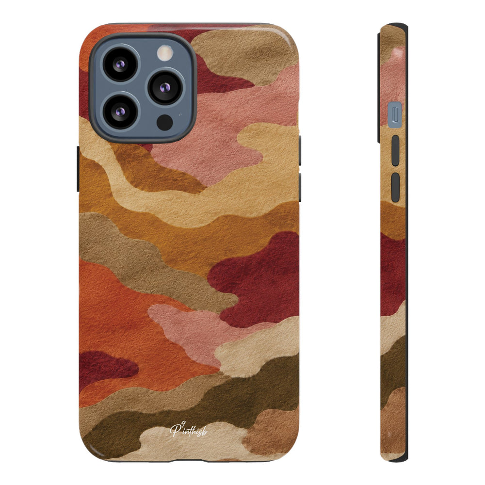 Watercolour Camo Tough Case