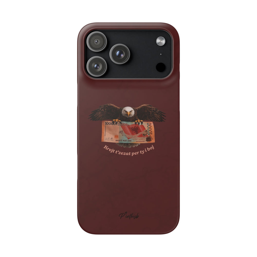 "Krejt t'zezat per ty i boj" Snap Case