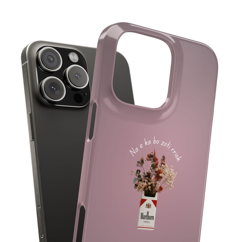 "Na e ka bo zoti rrisk." Snap Phone Case