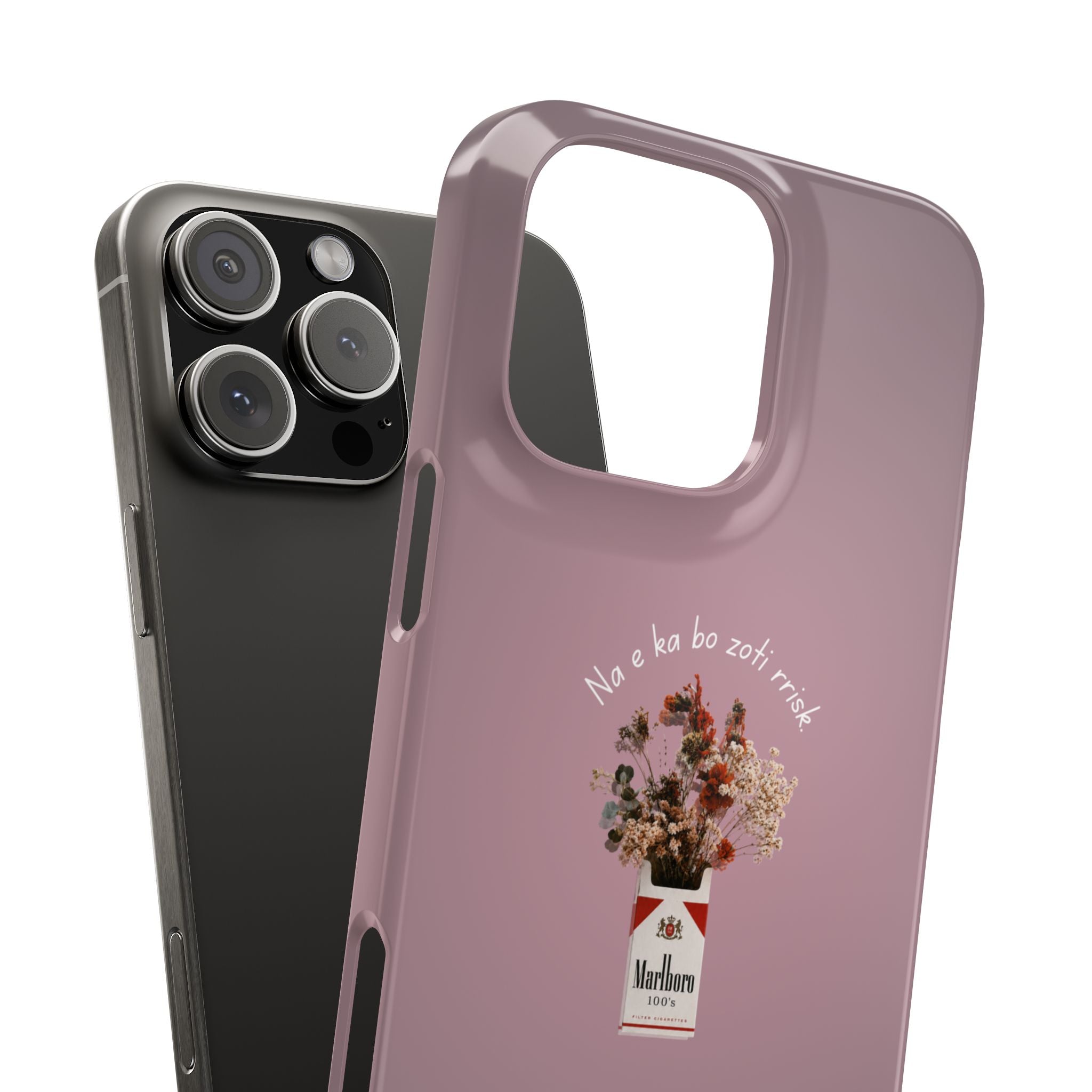 "Na e ka bo zoti rrisk." Snap Phone Case