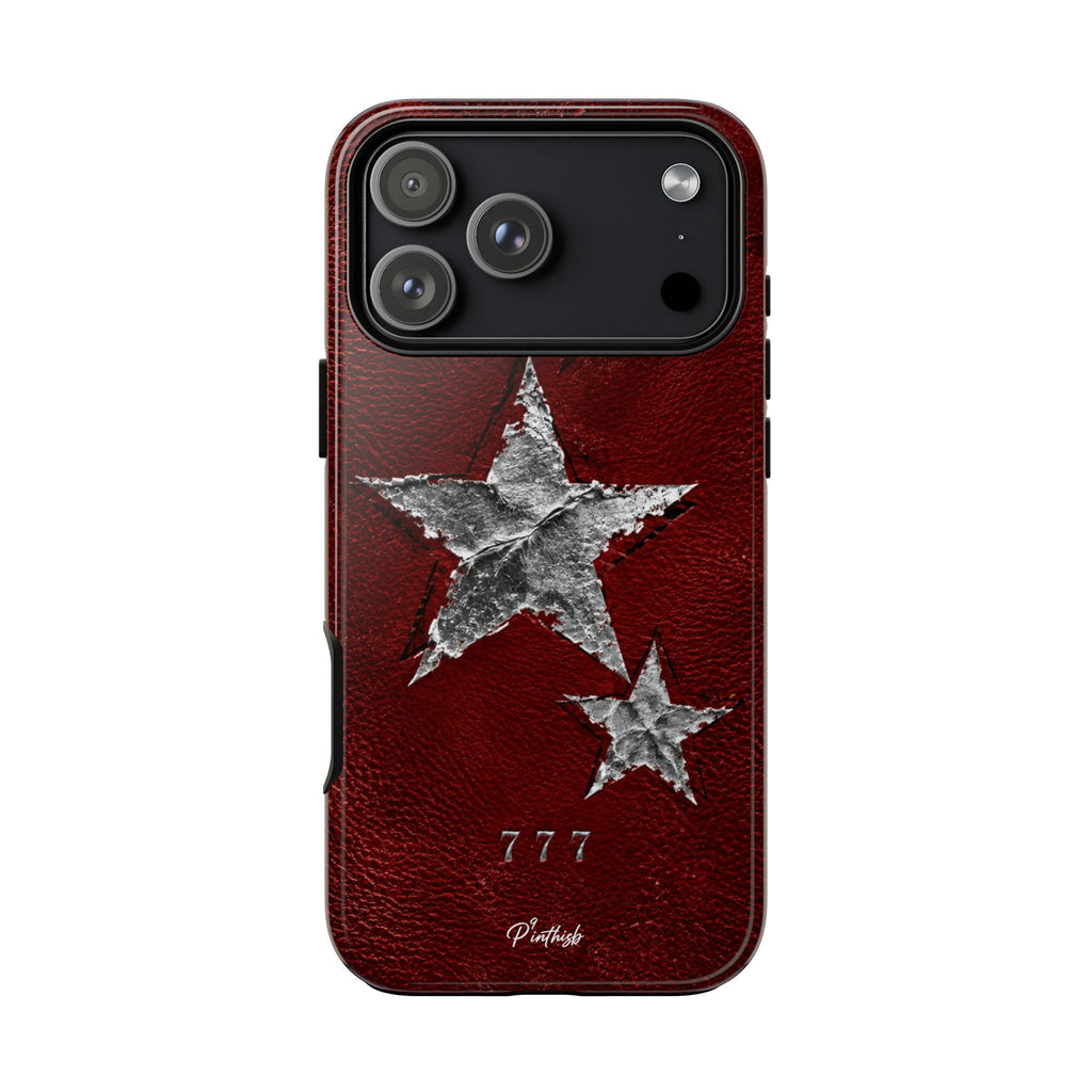 777 Metallic Stars Phone Case