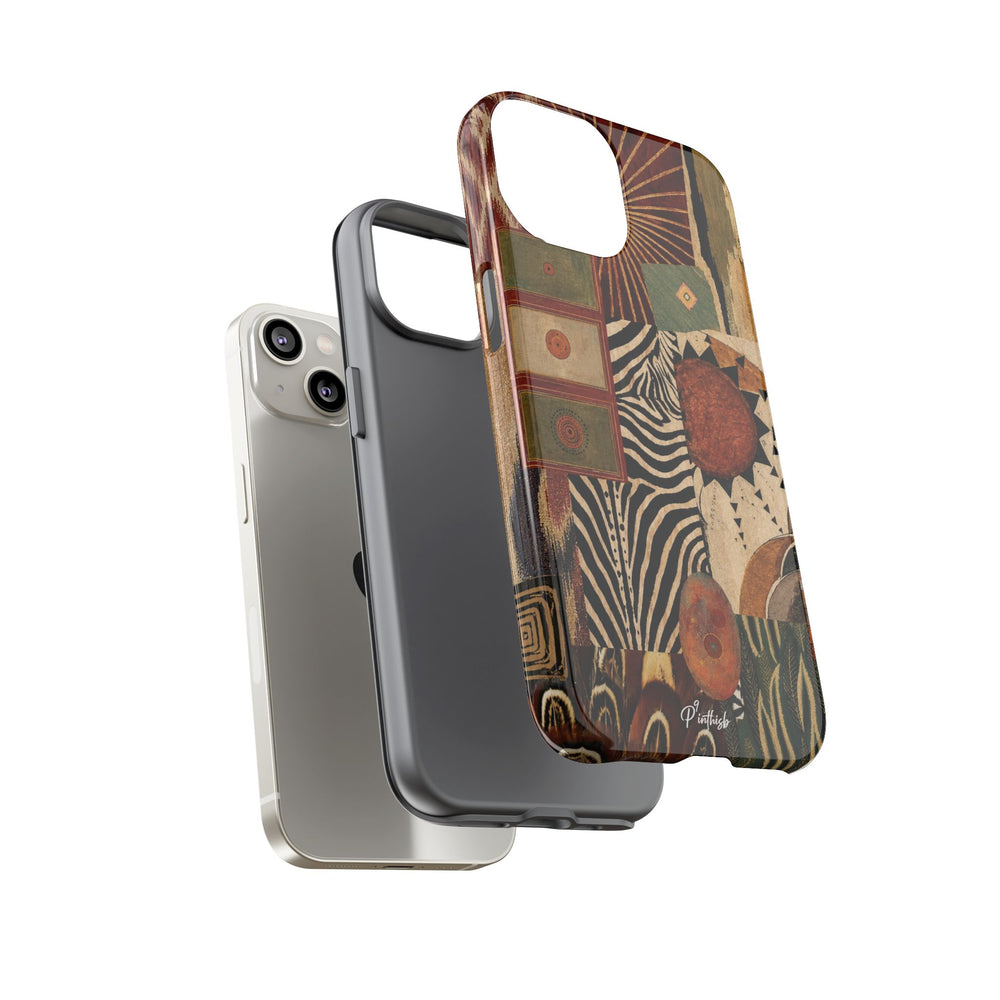 Abstract Boho Collage Tough Case