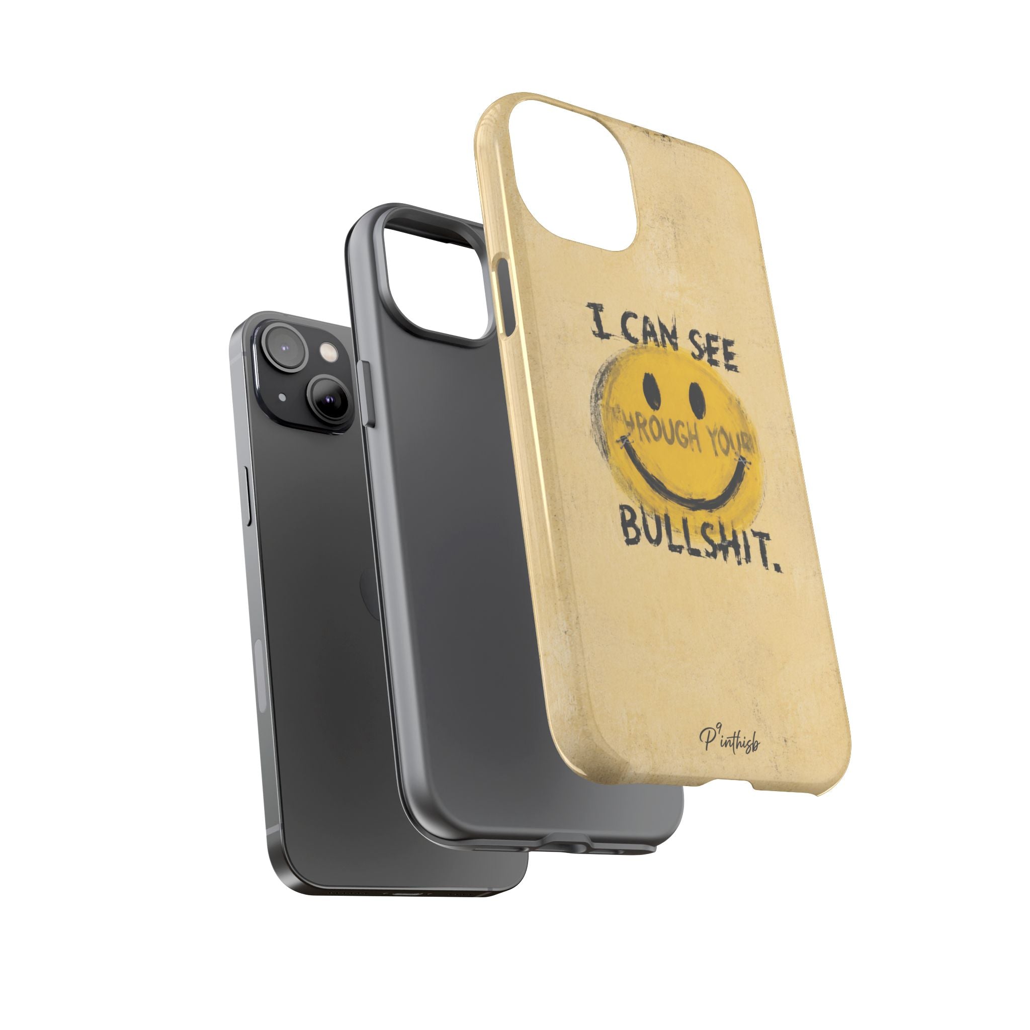 Smiley Anti-BS Tough Case