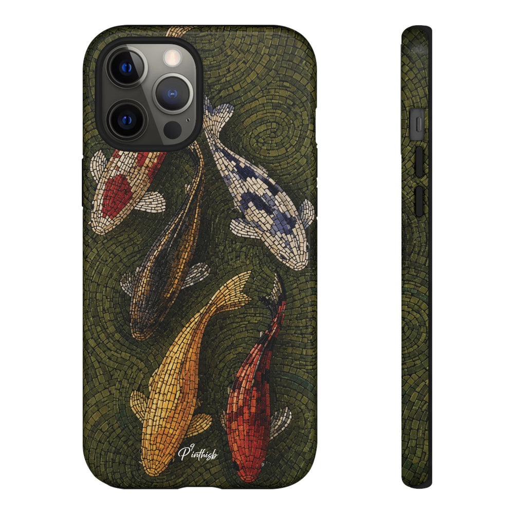 Fish Pond Tough Phone Case