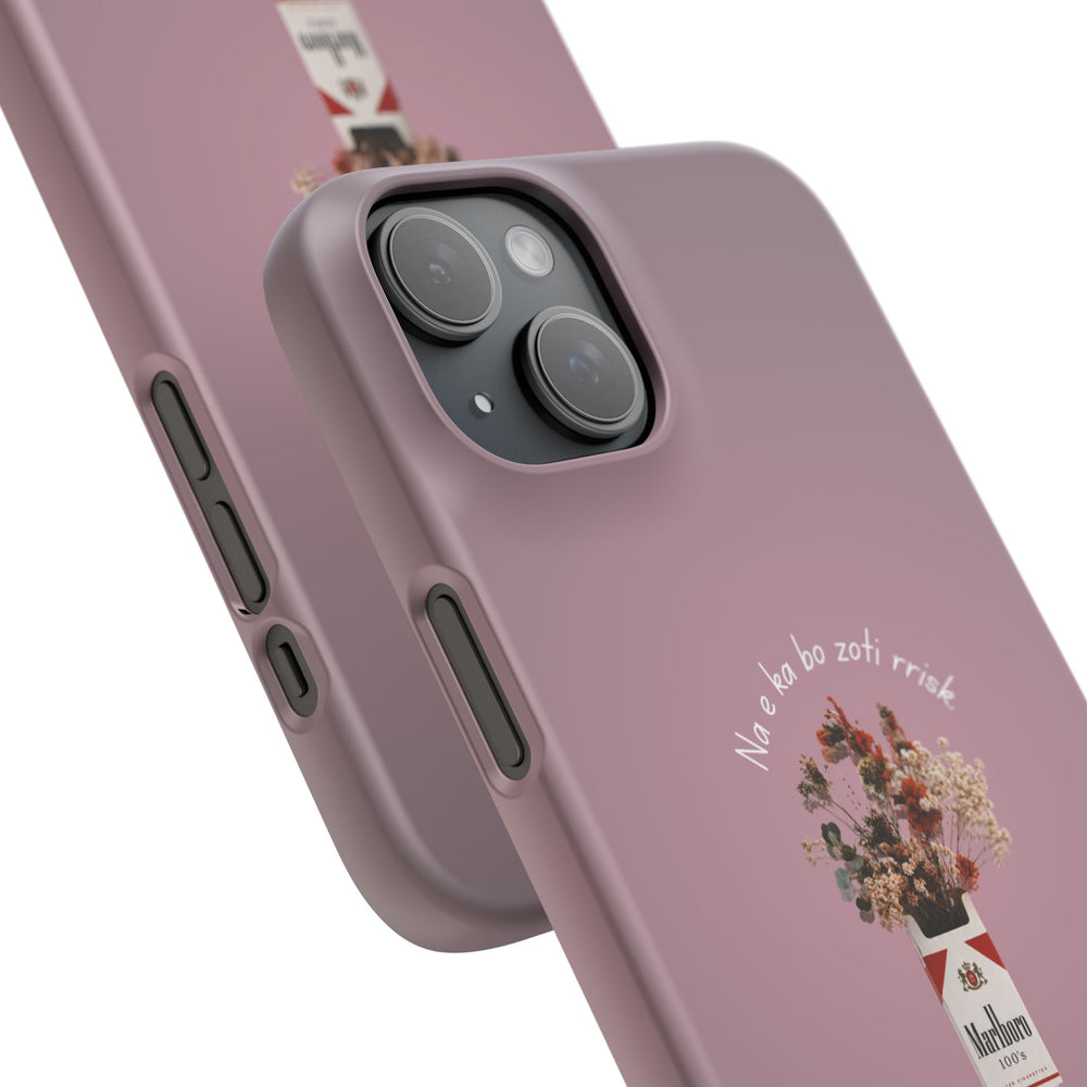 "Na e ka bo zoti rrisk." Snap Phone Case