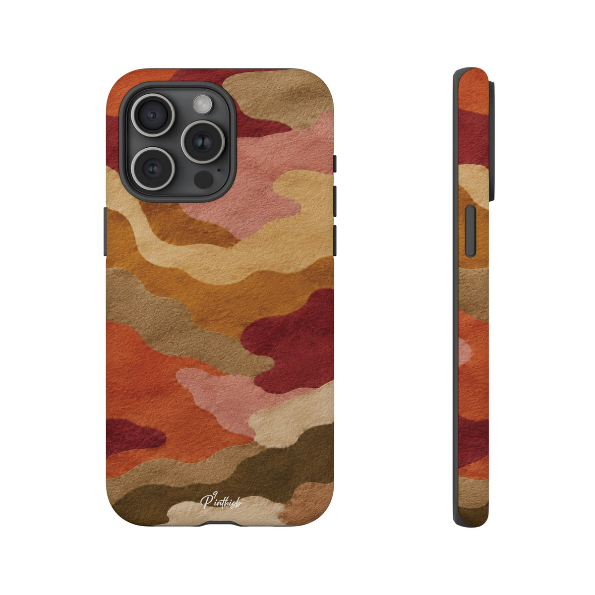 Watercolour Camo Tough Case