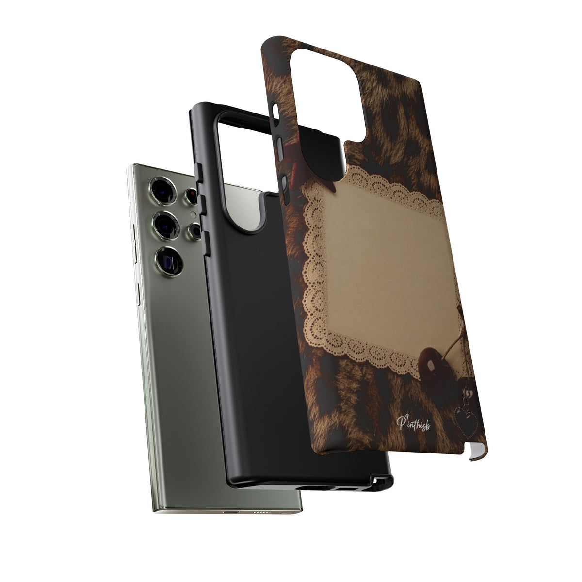 Personalized Leopard Lace Phone Case