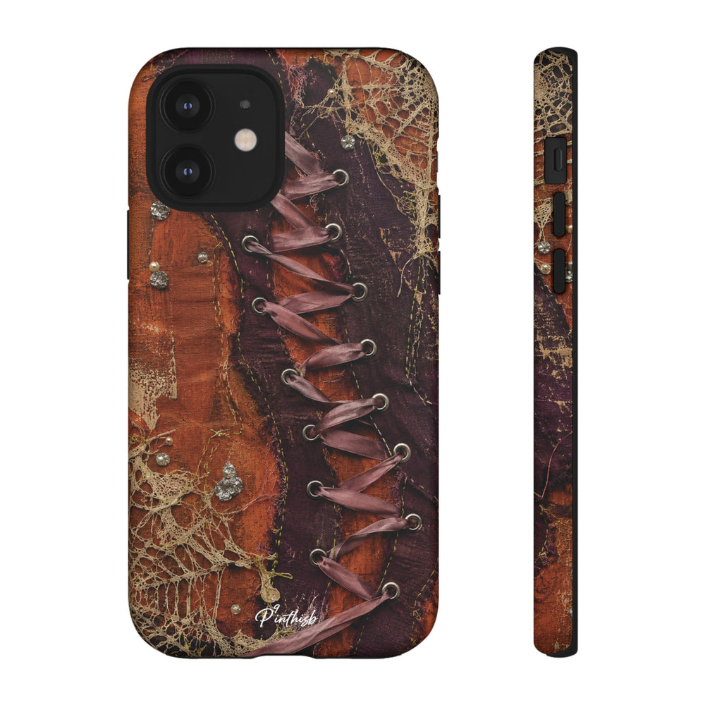 Vintage Leather Lace Tough Case