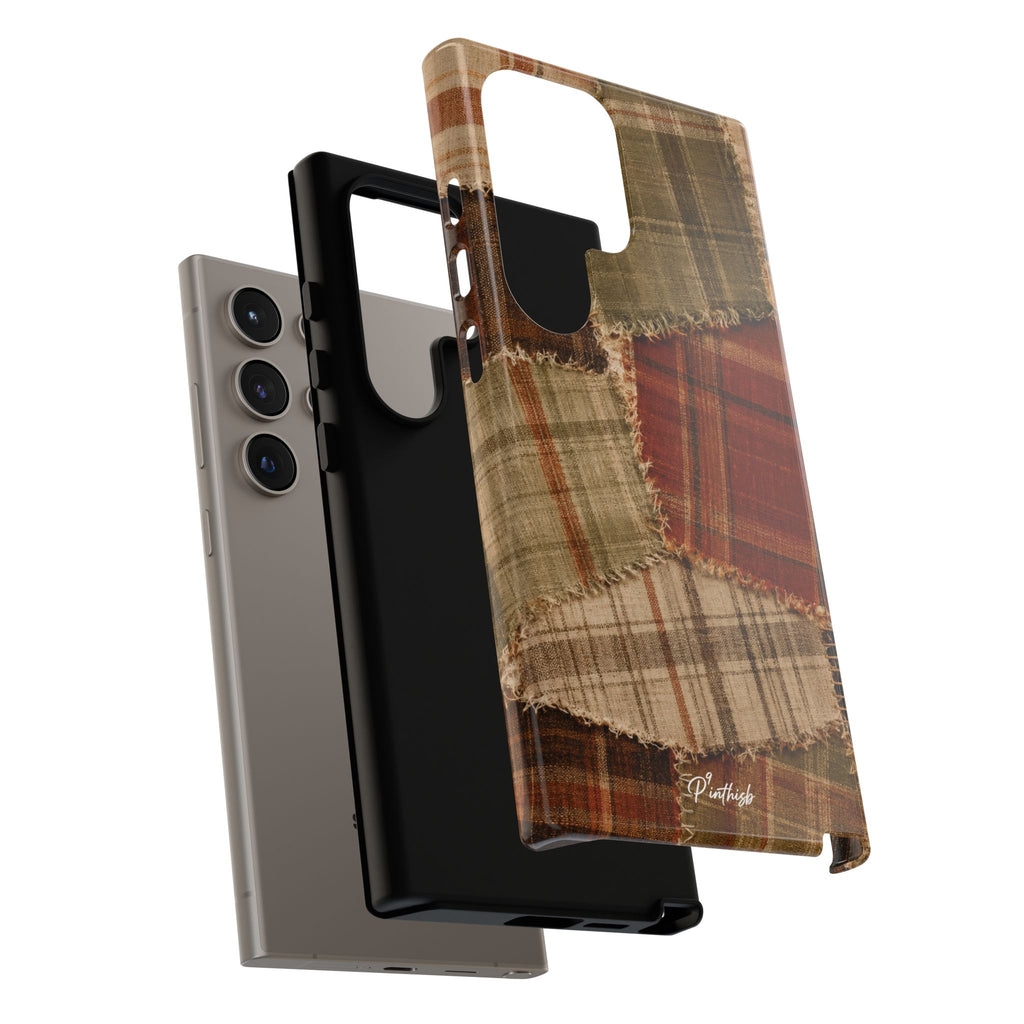 Rustic Fall Patchwork Tough Case