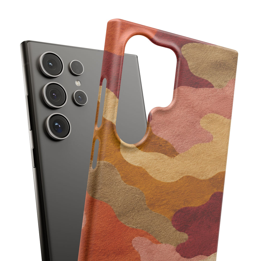 Watercolour Camo Snap Case