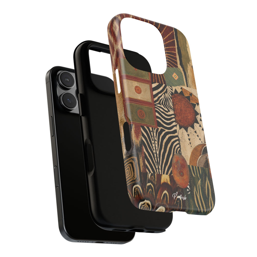 Abstract Boho Collage Tough Case