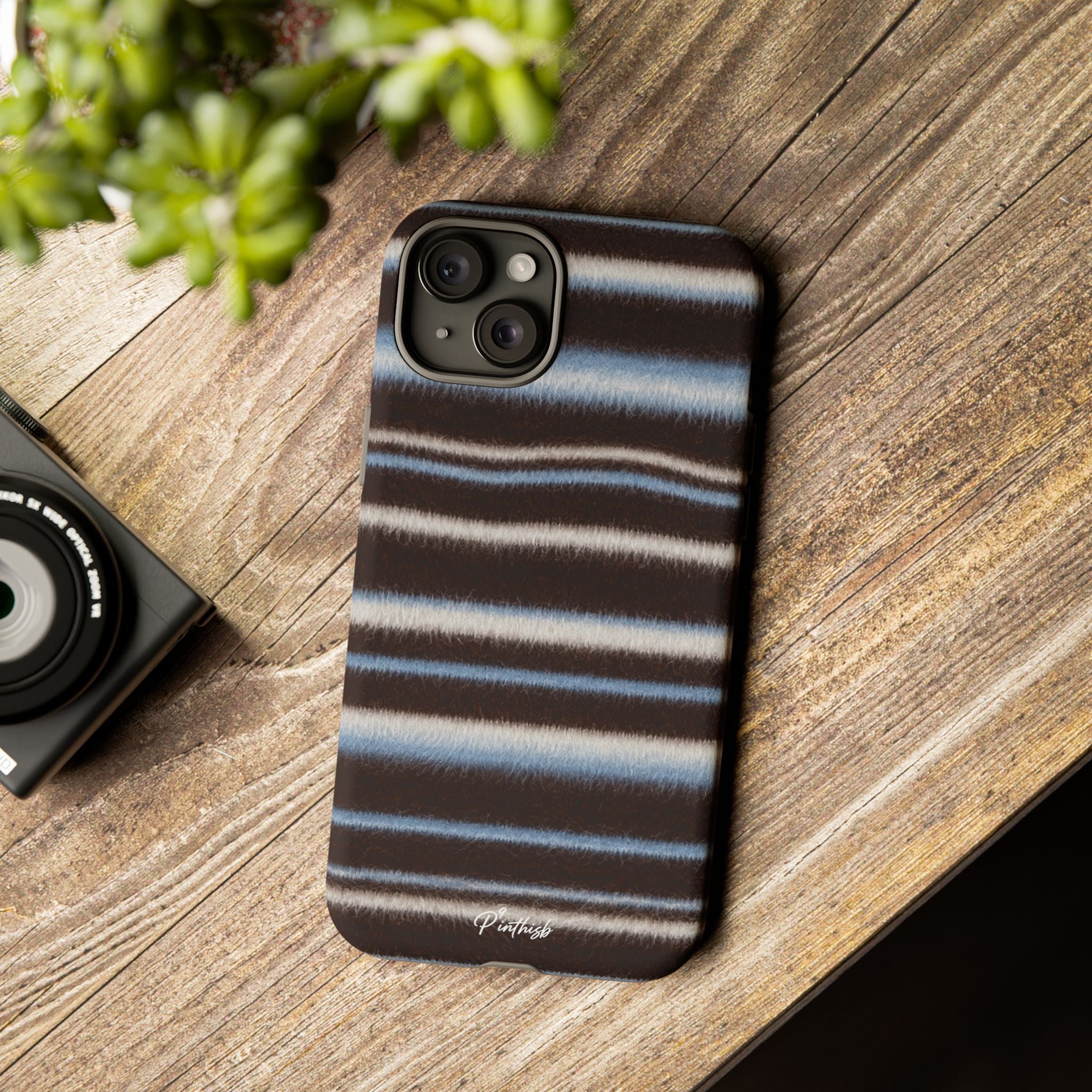 Striped Wave Tough Case