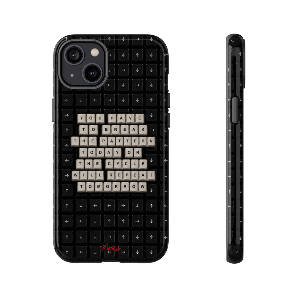 "Break the pattern" Keyboard Tough Case