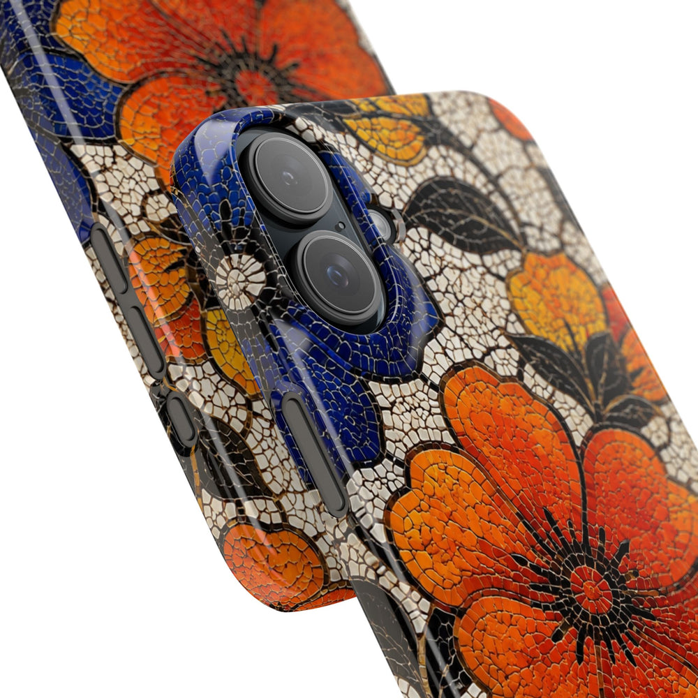 Floral Mosaic Snap Case