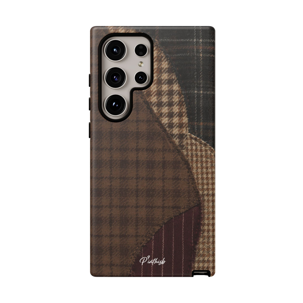 Rustic Brown Retro Tough Case