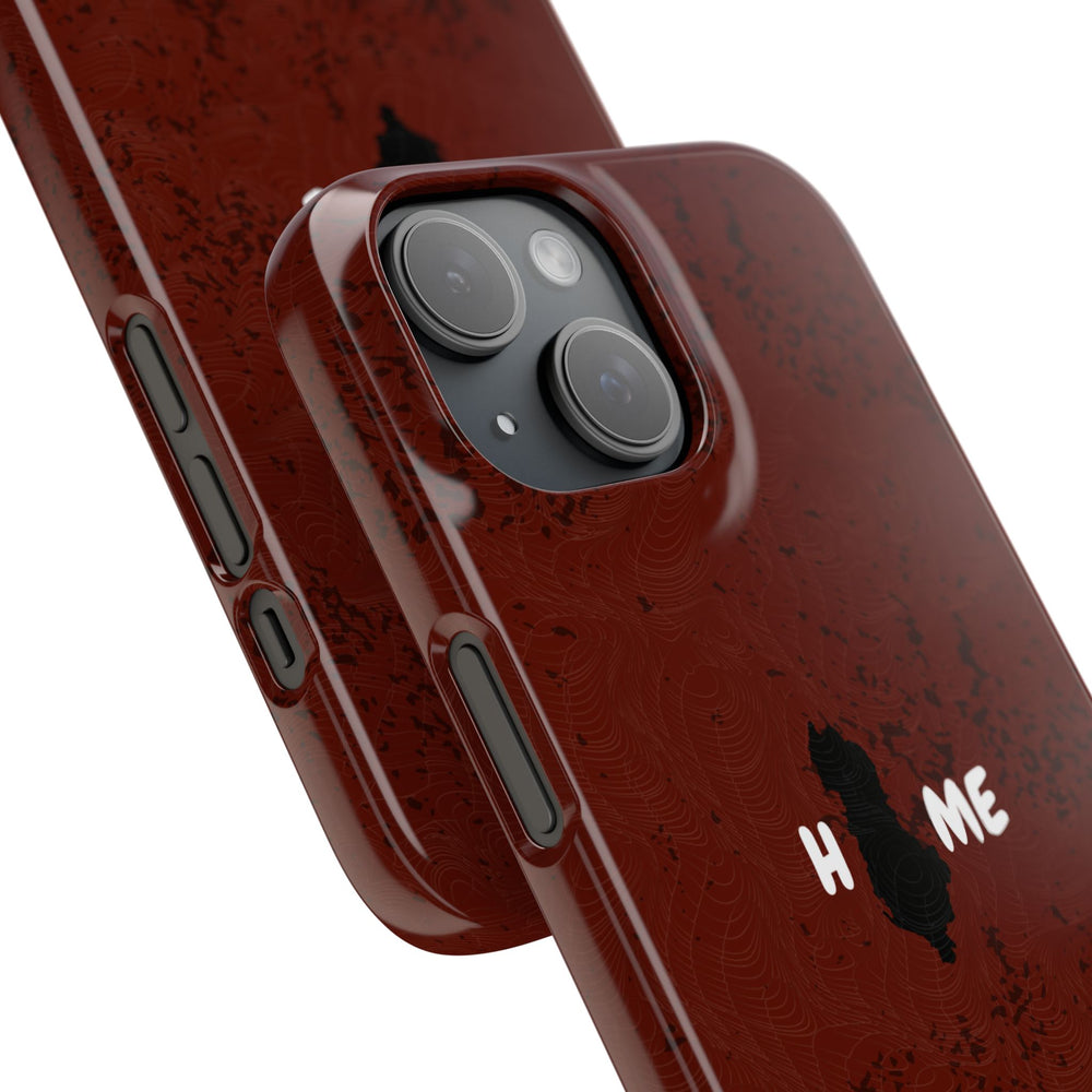 "HOME" Albania Snap Case
