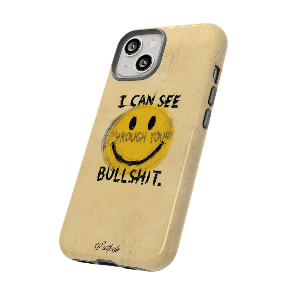 Smiley Anti-BS Tough Case