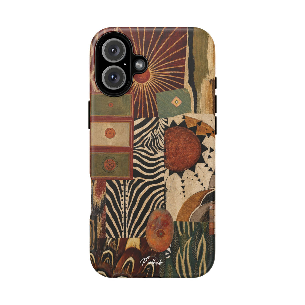 Abstract Boho Collage Tough Case