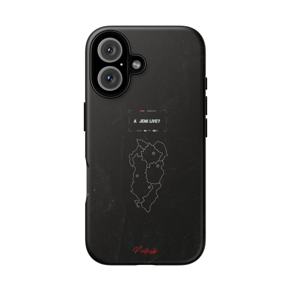 "A jemi live?" Tough Phone Case