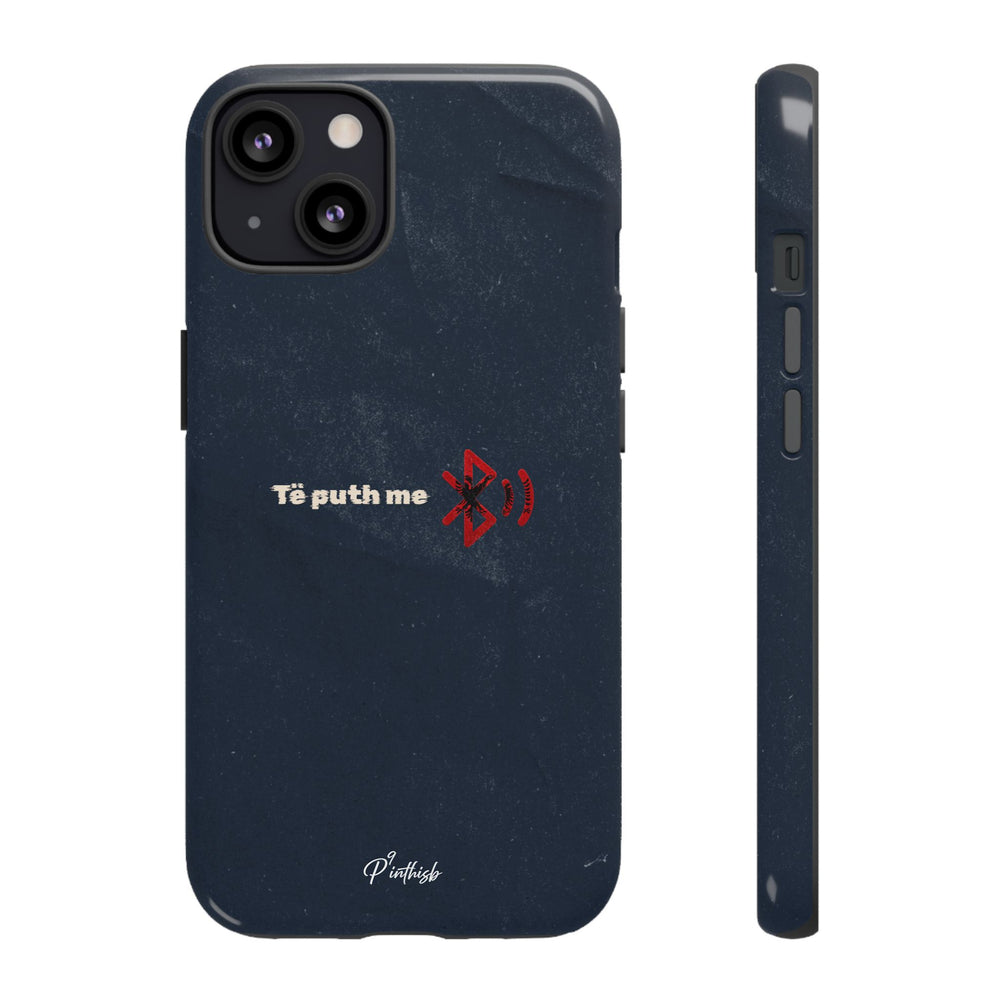 "Te puth me bluetooth" Tough Phone Case