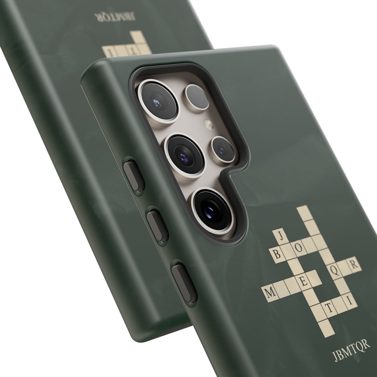 "JBMTQR crossword" Tough Phone Case