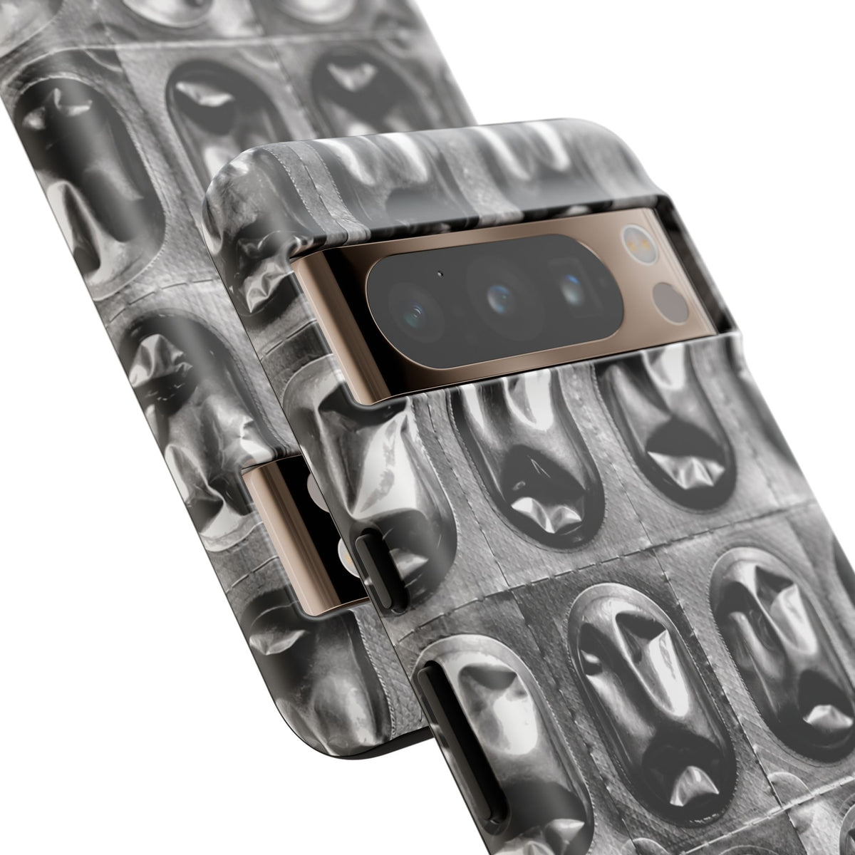 Metallic Mask Grid Tough Case