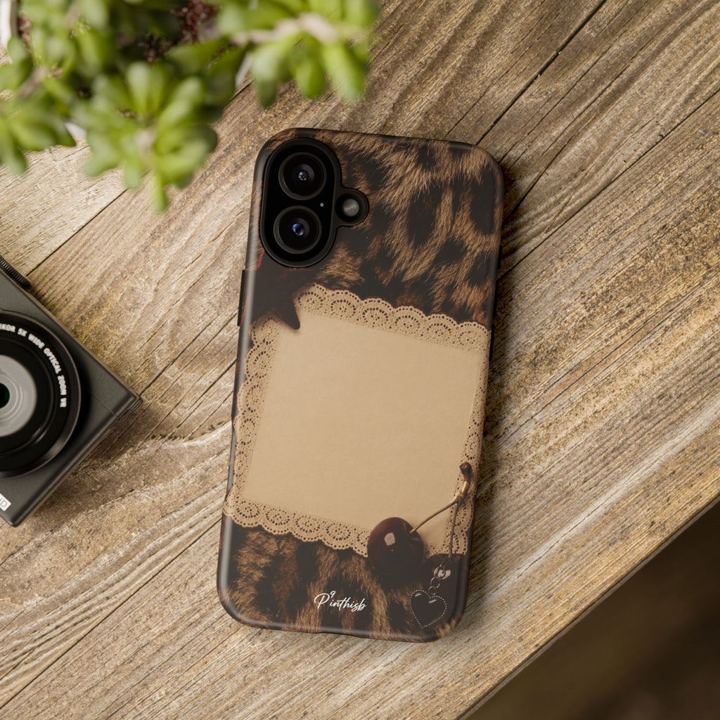 Personalized Leopard Lace Phone Case
