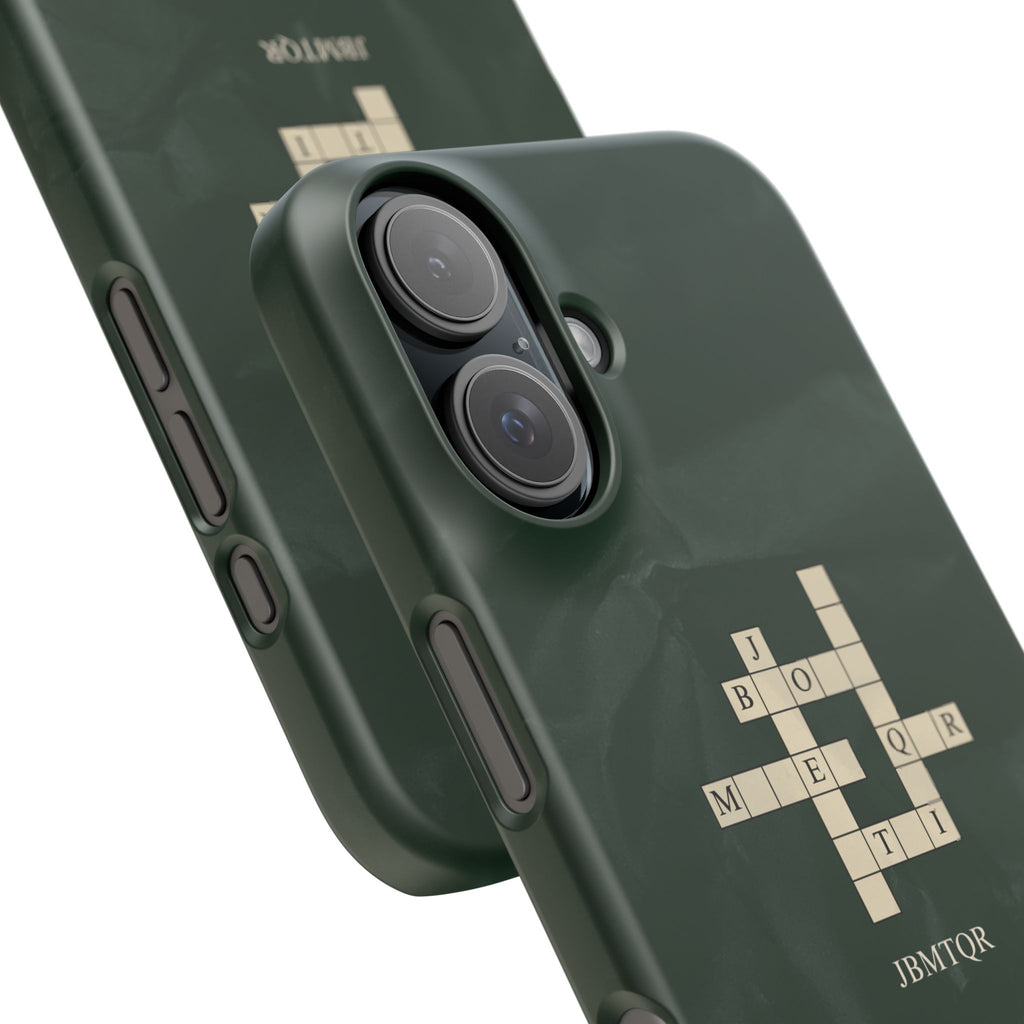 "JBMTQR crossword" Snap Phone Case