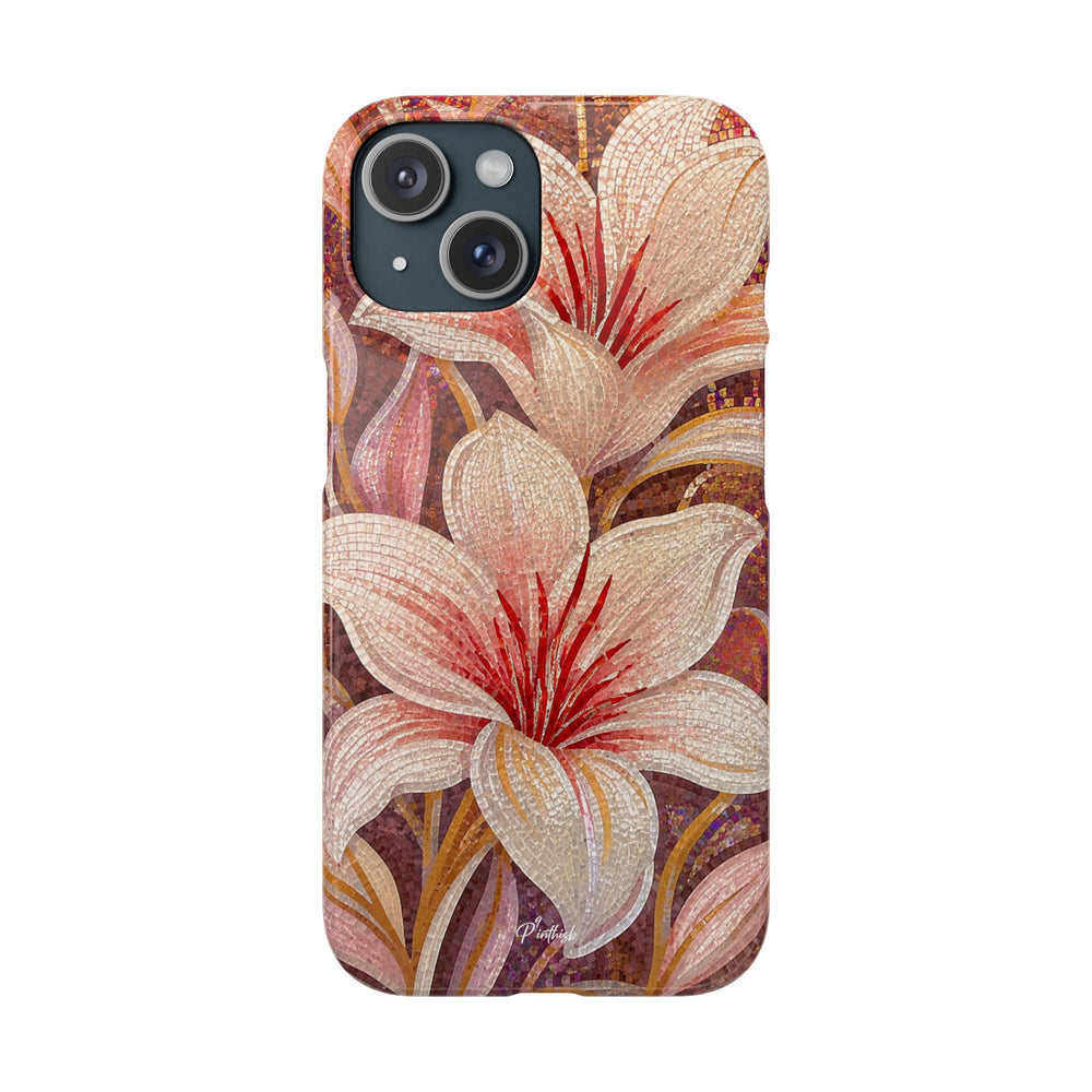 Floral Lily Snap Case