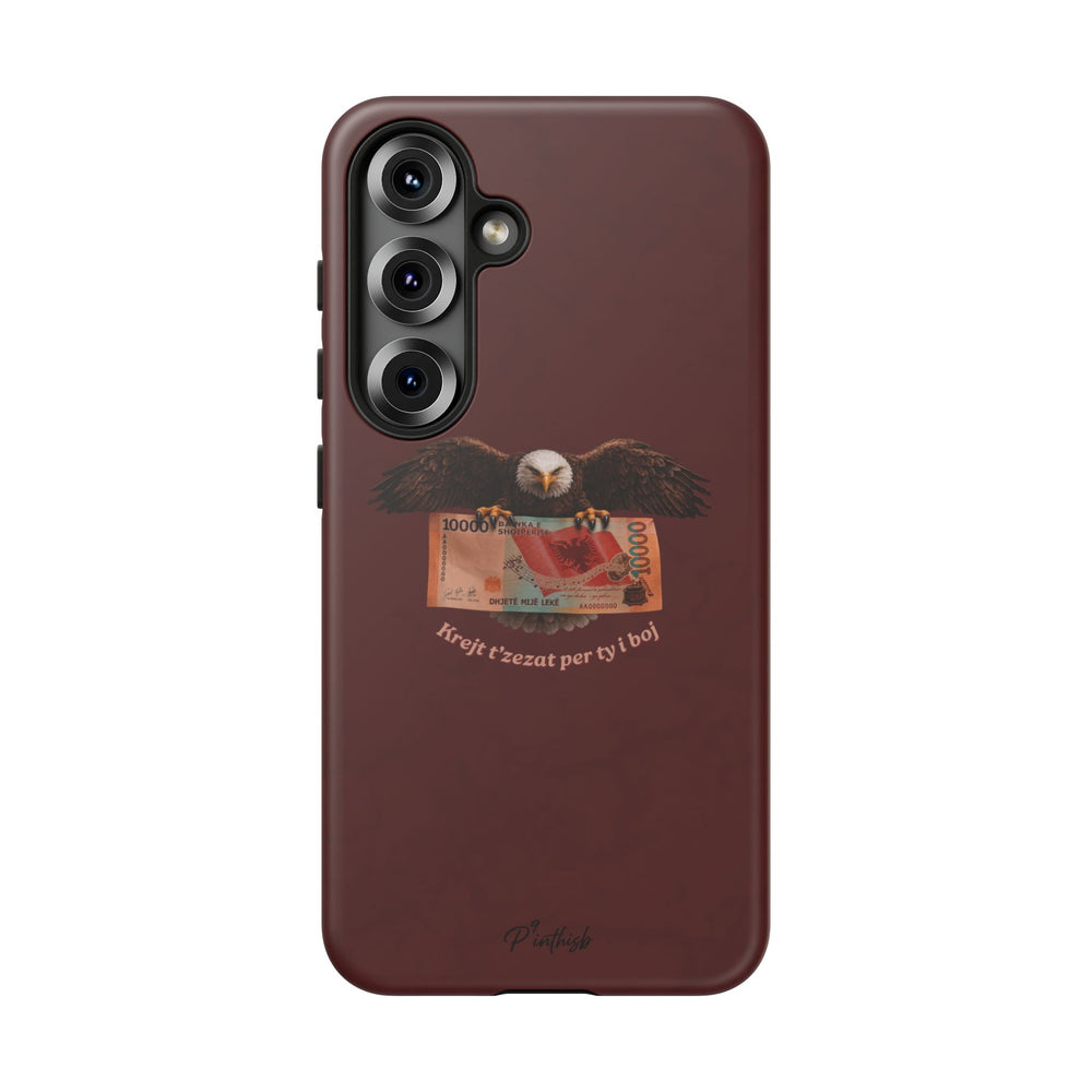 "Krejt t'zezat për ty i boj" Albanian Tough Phone Case