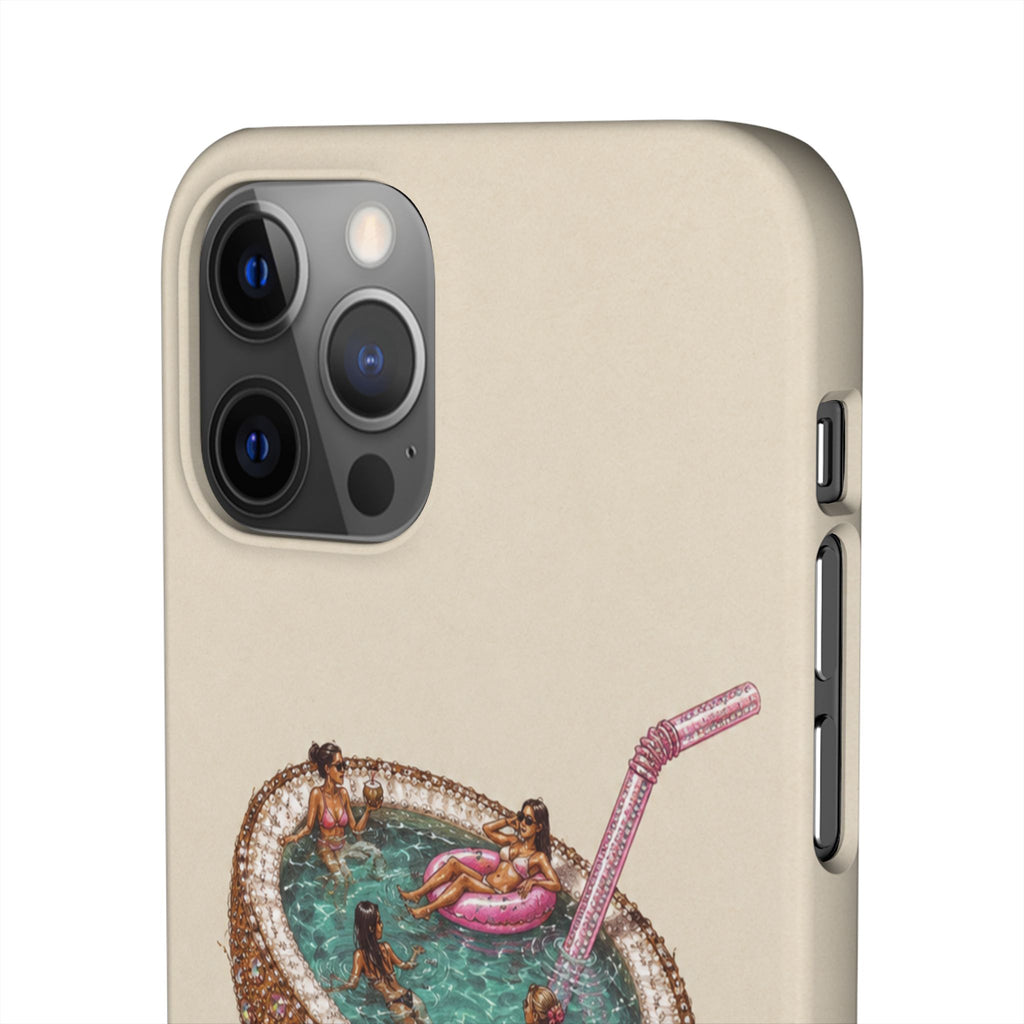 Coconut Pool Snap Phone Case