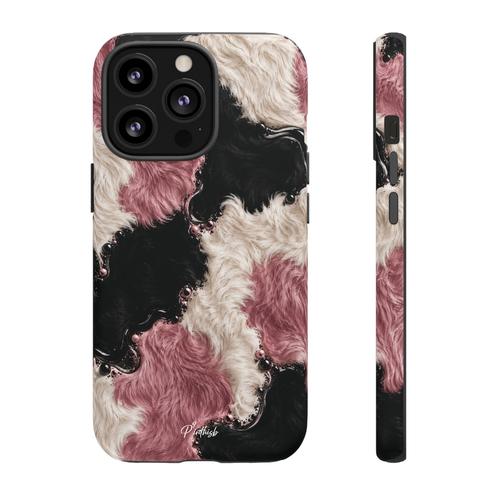 Cow Print Swirl Tough Case