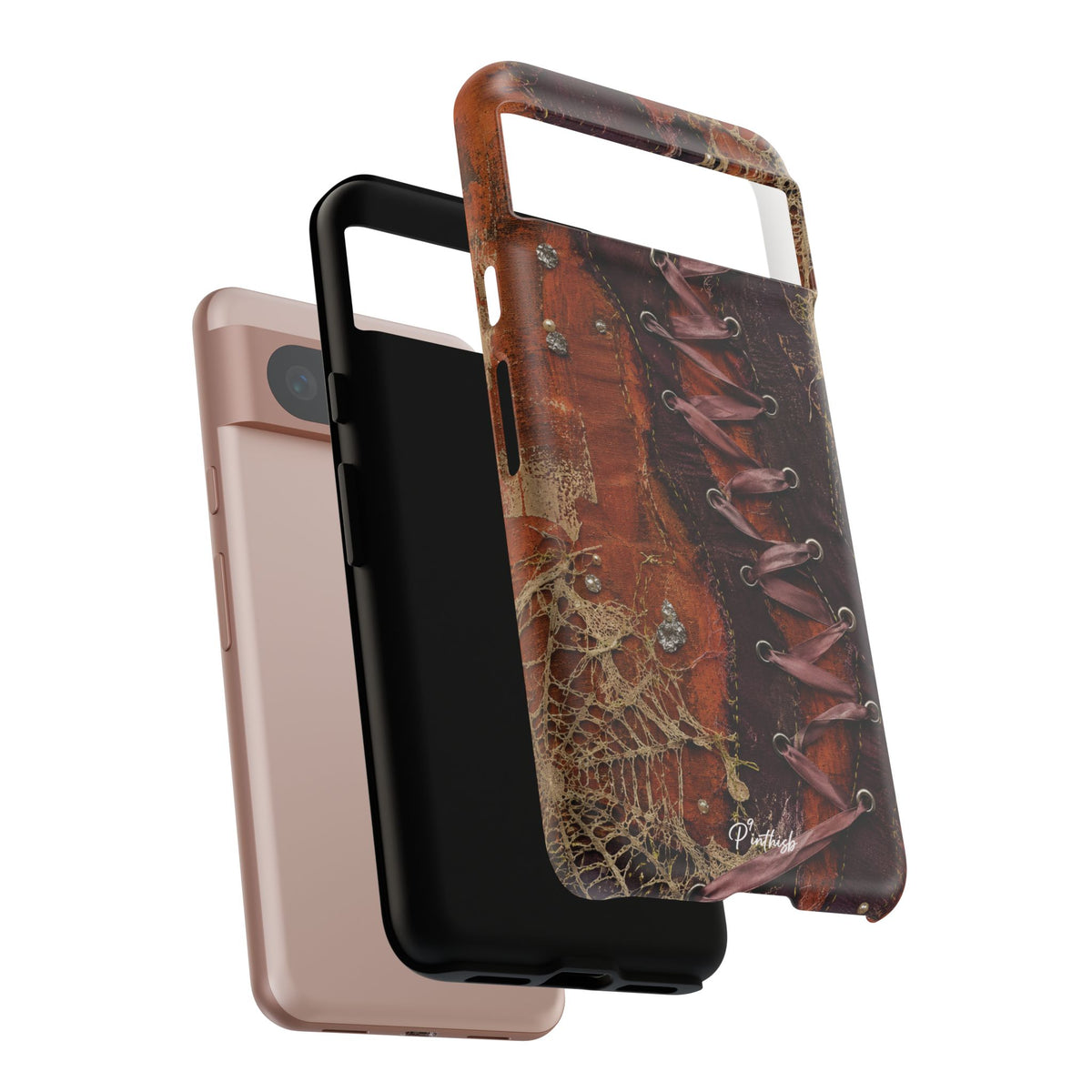 Vintage Leather Lace Tough Case
