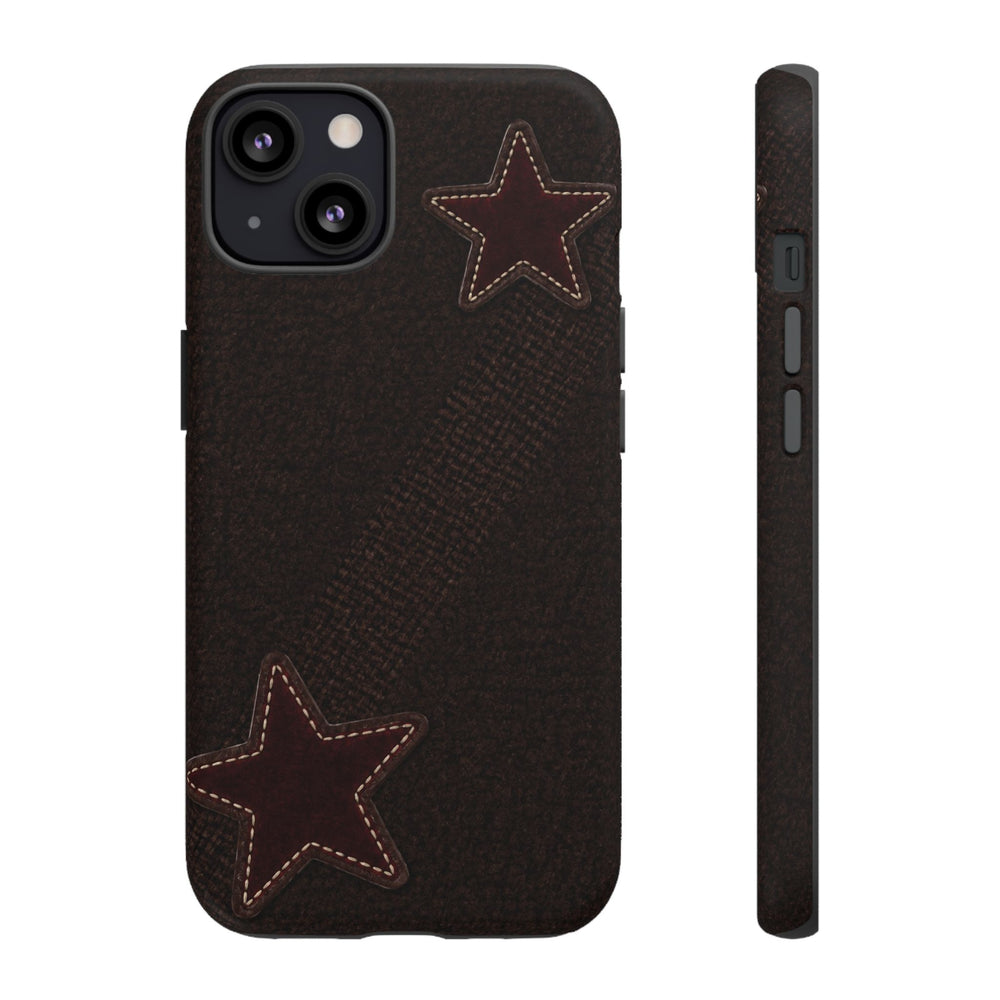 Rustic Stitched Star Phone Case