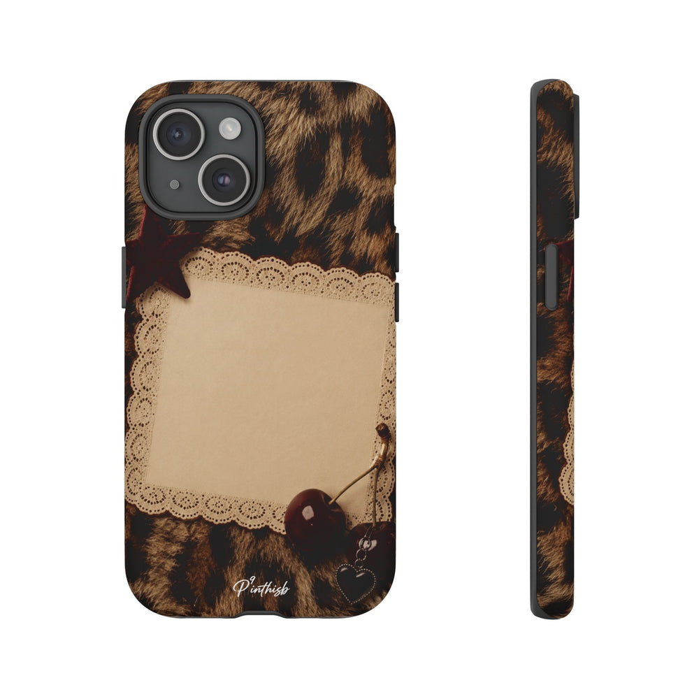 Personalized Leopard Lace Phone Case