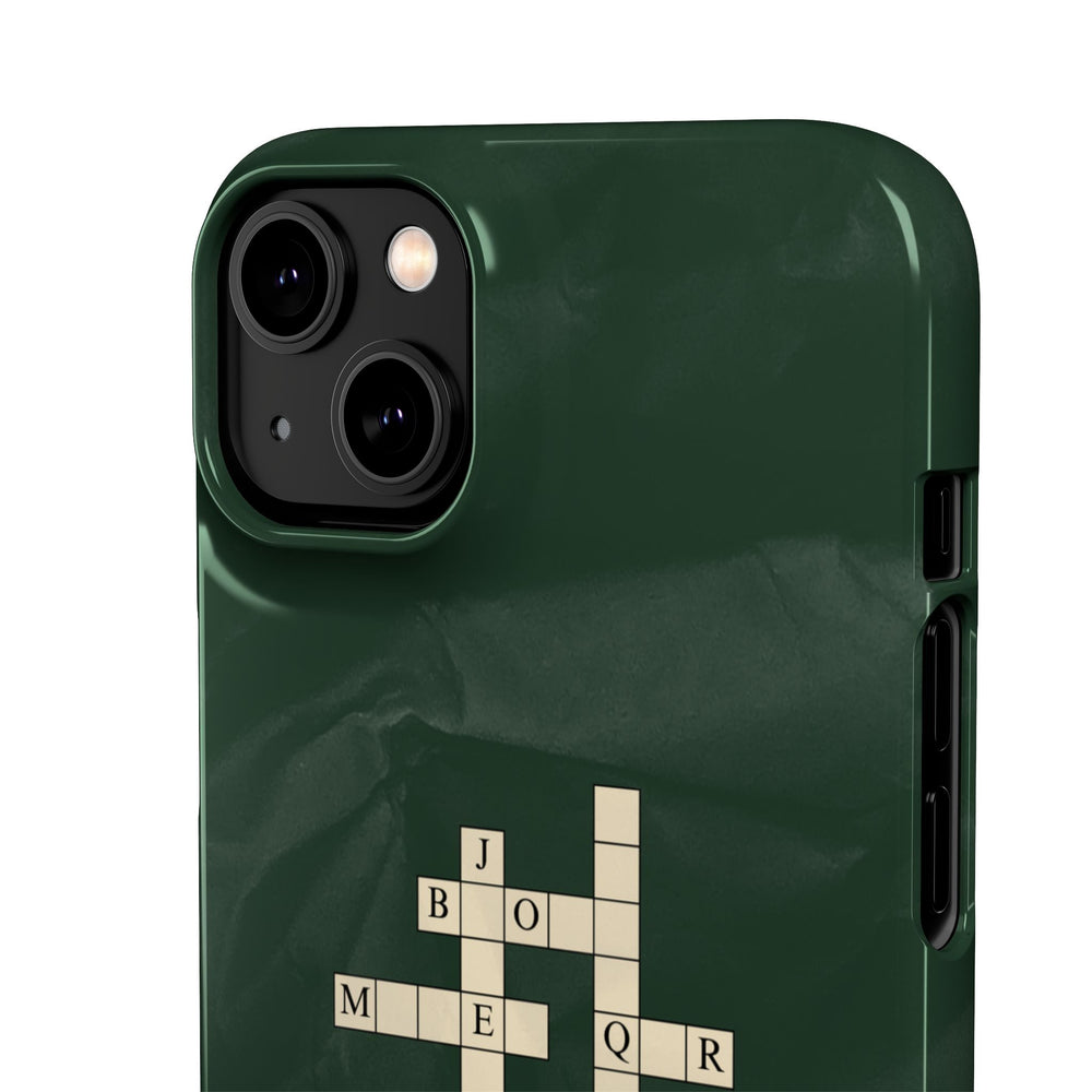 "JBMTQR crossword" Snap Phone Case