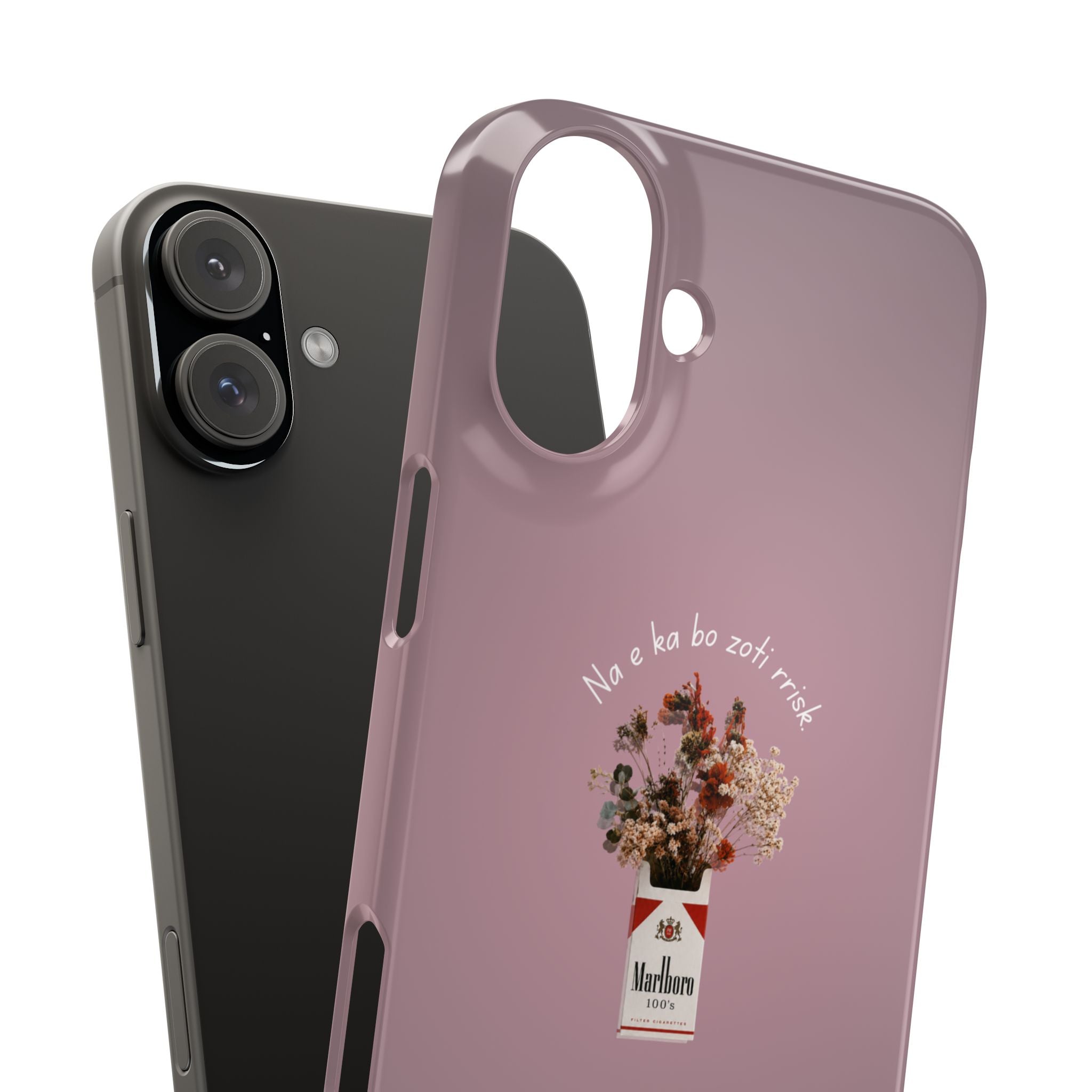 "Na e ka bo zoti rrisk." Snap Phone Case